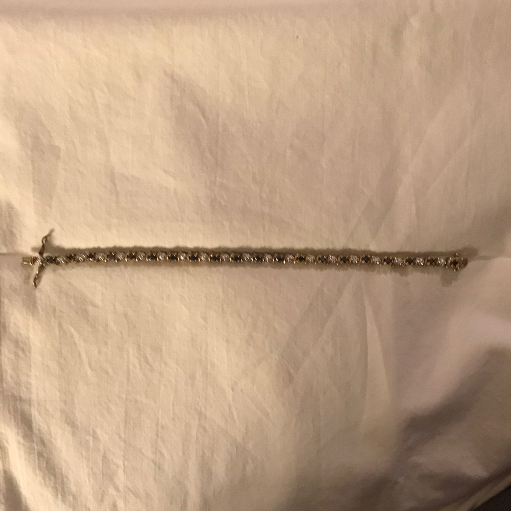 Sapphire and Diamond Tennis bracelet